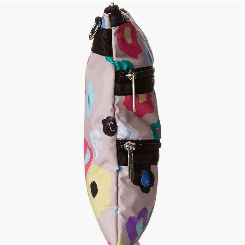 LeSportSac 3-Zip Flower Crossbody Bag - Picture 3 of 6